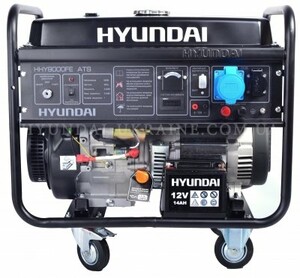 Бензиновий генератор Hyundai HHY 9000FE ATS фото 3